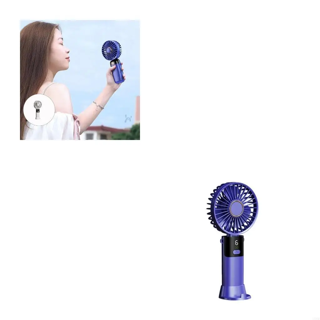 Portable Handheld Fan 5 Speed Mini Cooling Desk Fan Quiet Handheld Fan
Portable Handheld Fan 5 Speed Mini Cooling Desk Fan Quiet Handheld Fan