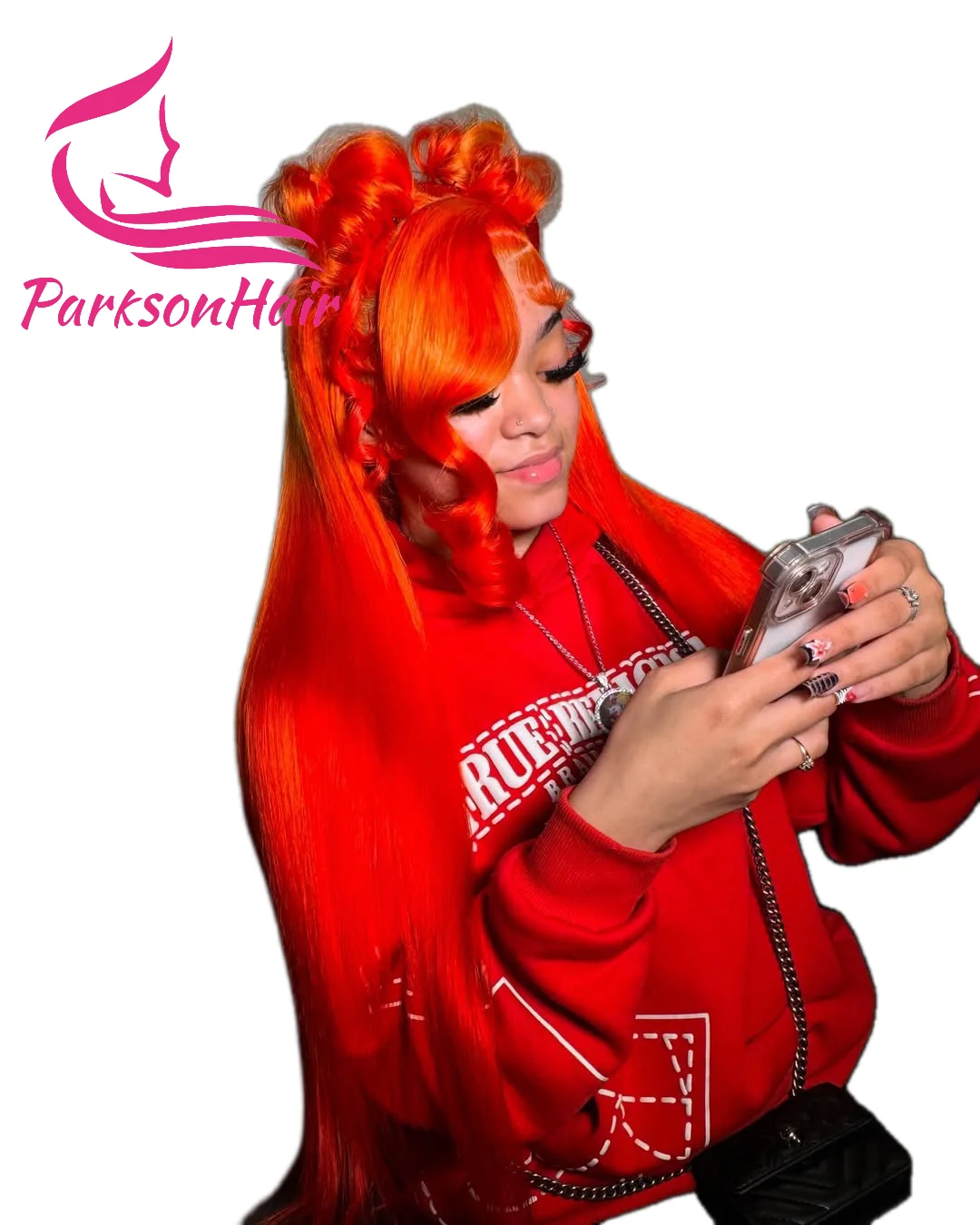 40 Inches Red-Orange 13X6 Transparent Lace Front Human Hair Wig Brazilian Pre-Plucking Straight 13X4 Lace Frontal Wigs For Women
40 Inches Red-Orange 13X6 Transparent Lace Front Human Hair Wig Brazilian Pre-Plucking Straight 13X4 Lace Frontal Wigs For Women