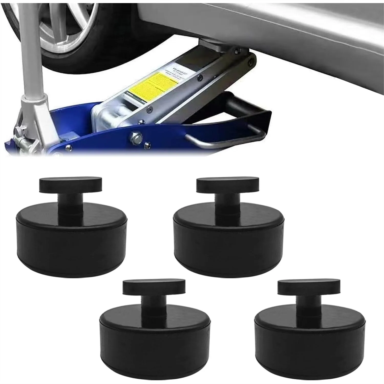 Rubber Jacking Lift Pads for Vehicles, Durable Adapter Set with Corvette Compatibility - Essential Accessories
Rubber Jacking Lift Pads for Vehicles, Durable Adapter Set with Corvette Compatibility - Essential Accessories