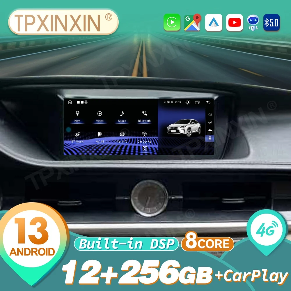 Qualcomm Android для Lexus ES 2013 2014 2015 2016 2017 2018, автомобильное радио, стерео, автомобильный мультимедийный плеер, GPS Navi, головное устройство
Qualcomm Android для Lexus ES 2013 2014 2015 2016 2017 2018, автомобильное радио, стерео, автомобильный мультимедийный плеер, GPS Navi, головное устройство