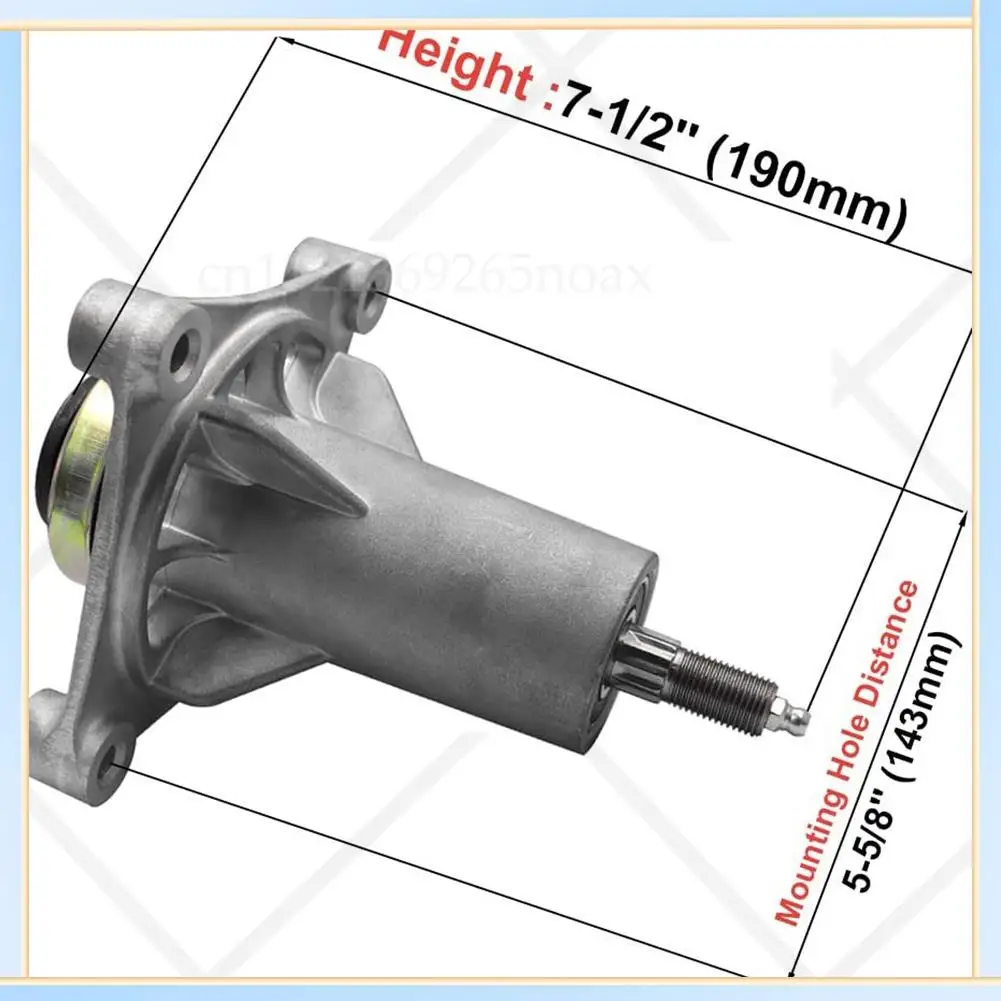 -SPOR 192870 Lawn Mower Spindle Assembly Replaces Ariens For Ayp Mcculloch Poulan Oregon Rotary Craftsman
-SPOR 192870 Lawn Mower Spindle Assembly Replaces Ariens For Ayp Mcculloch Poulan Oregon Rotary Craftsman