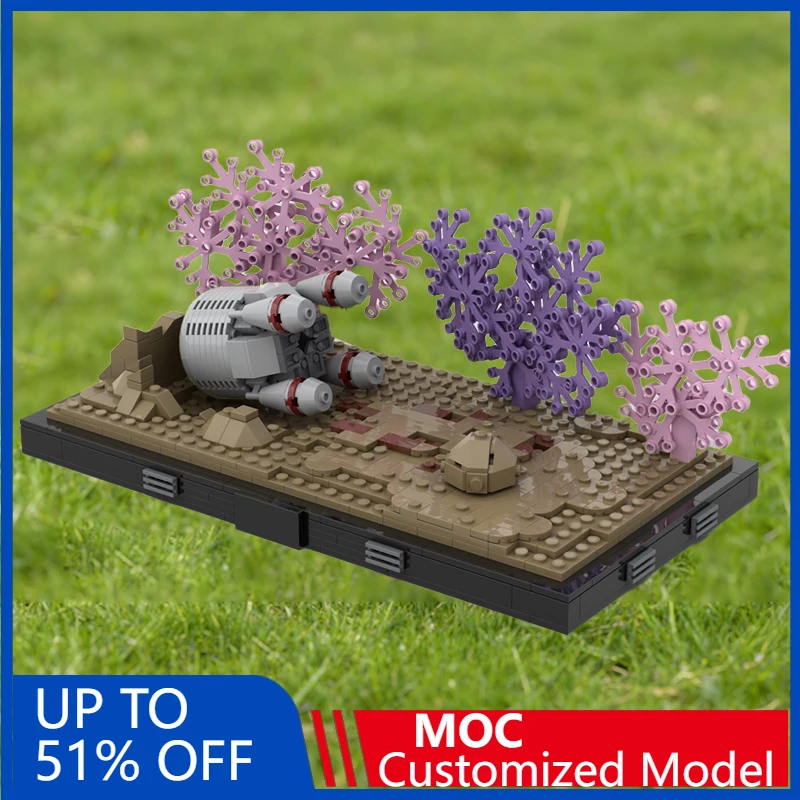 490 Pcs MOC Ambush Scene Stereoscopic Display Model DIY Building Block Technology Assembly Creative Type Toy Kid Birthday Gifts
490 Pcs MOC Ambush Scene Stereoscopic Display Model DIY Building Block Technology Assembly Creative Type Toy Kid Birthday Gifts