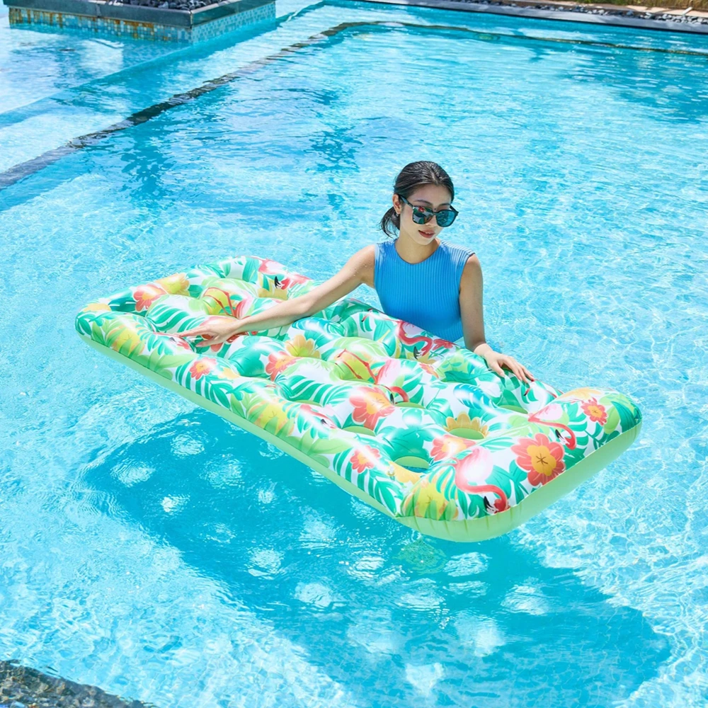 1PC Pool Floats lounger, Inflatable Pool Float Adult Size 65" X 29.5", Pool Rafts Floaties for Swimming Pool Floating Pool
1PC Pool Floats lounger, Inflatable Pool Float Adult Size 65" X 29.5", Pool Rafts Floaties for Swimming Pool Floating Pool