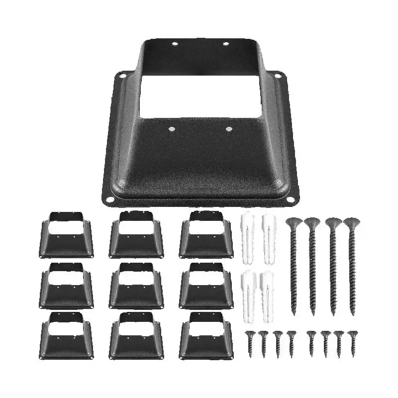 SucceBuy 5/10/20PCS Decking Post Base Cover Steel 4x4" With Screws Expansion Pipes Porch Handrail Railing Support Trim Anchor
SucceBuy 5/10/20PCS Decking Post Base Cover Steel 4x4" With Screws Expansion Pipes Porch Handrail Railing Support Trim Anchor