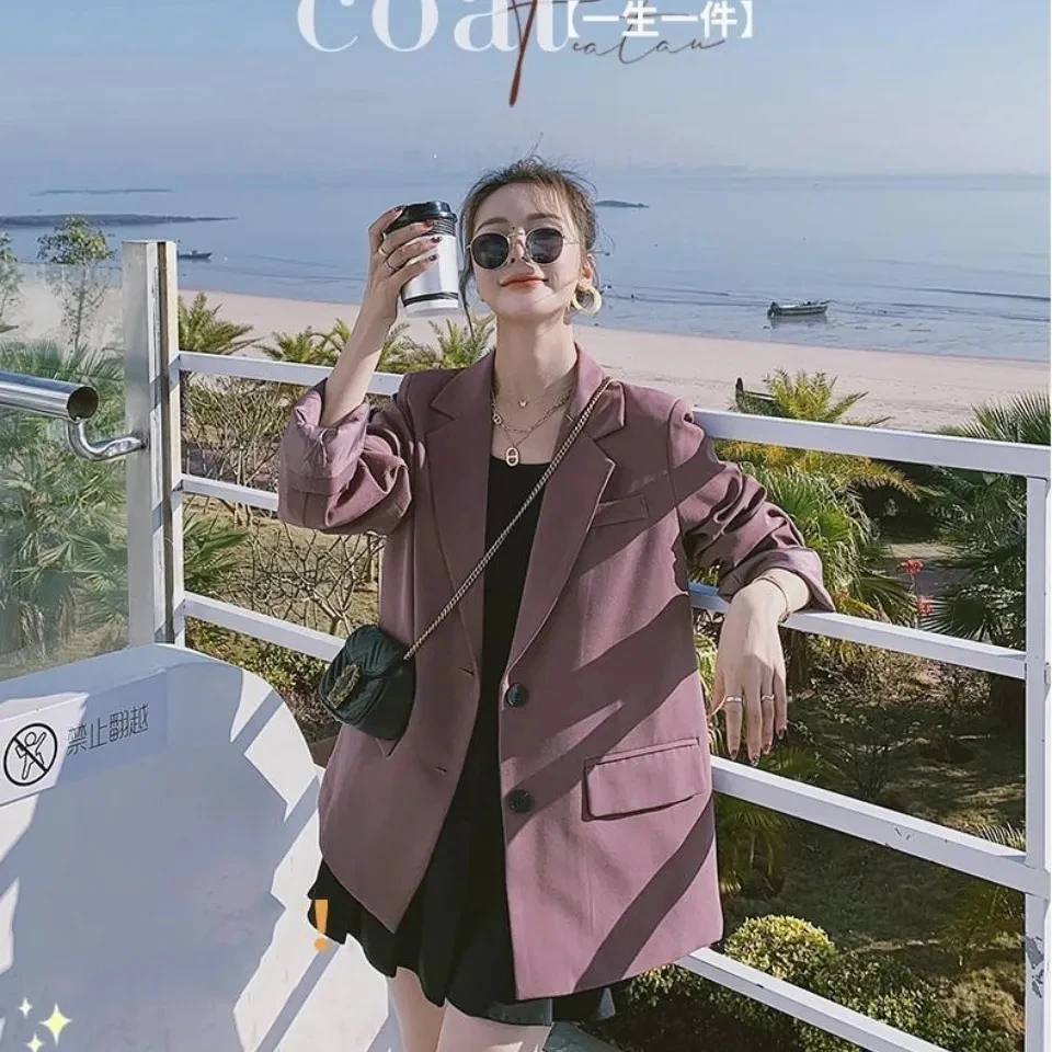 Elegant Women Loose Single Breasted Blazer Jackets Female Suits Coat Office Ladies Casual Blazers Outerwear 2023 Spring Bleizer
Elegant Women Loose Single Breasted Blazer Jackets Female Suits Coat Office Ladies Casual Blazers Outerwear 2023 Spring Bleizer