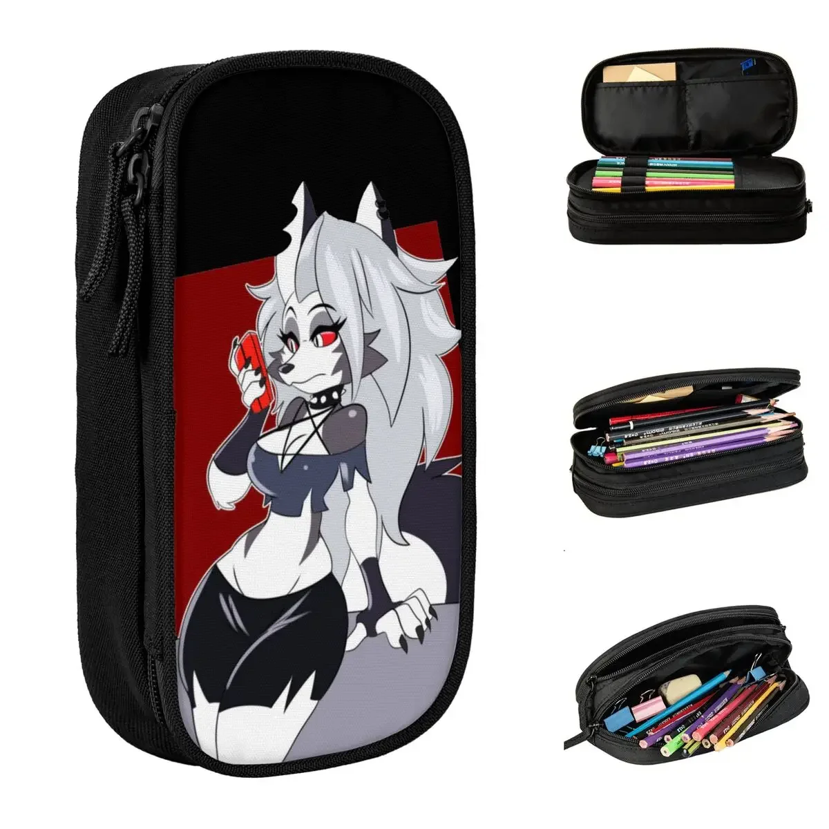 Cute Helluva Boss Loona Calling Pencil Cases Anime Pencilcases Pen Box Kids Big Capacity Bag Students School Gifts Stationery
Cute Helluva Boss Loona Calling Pencil Cases Anime Pencilcases Pen Box Kids Big Capacity Bag Students School Gifts Stationery