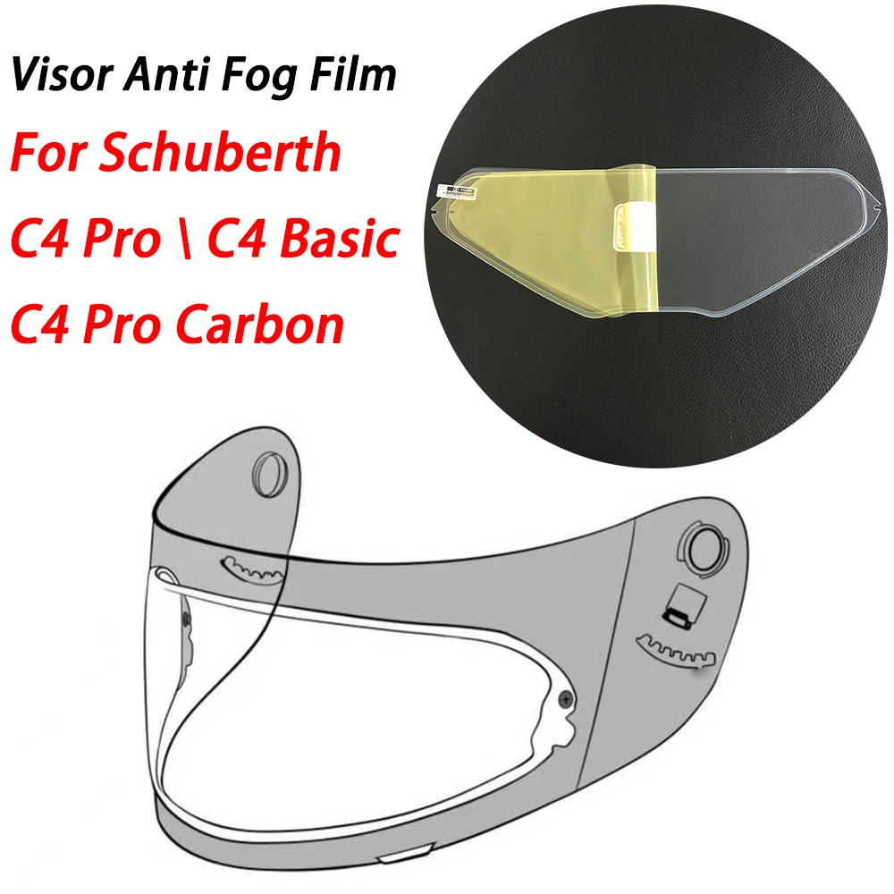 Helmet Face Shield Anti Fog Motorcycle Protected Helmet Accessories Fit for Schuberth C4 Pro Carbon C4 Basic Visor Anti Fog Film
Helmet Face Shield Anti Fog Motorcycle Protected Helmet Accessories Fit for Schuberth C4 Pro Carbon C4 Basic Visor Anti Fog Film
