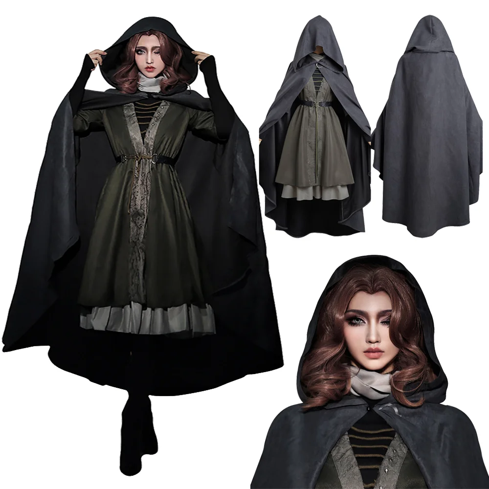 Game ER Roleplay Melina Cosplay Costume Set Fantasy Cloak Dress Outfit Adults Women Girls Halloween Carnival Party Disguise
Game ER Roleplay Melina Cosplay Costume Set Fantasy Cloak Dress Outfit Adults Women Girls Halloween Carnival Party Disguise