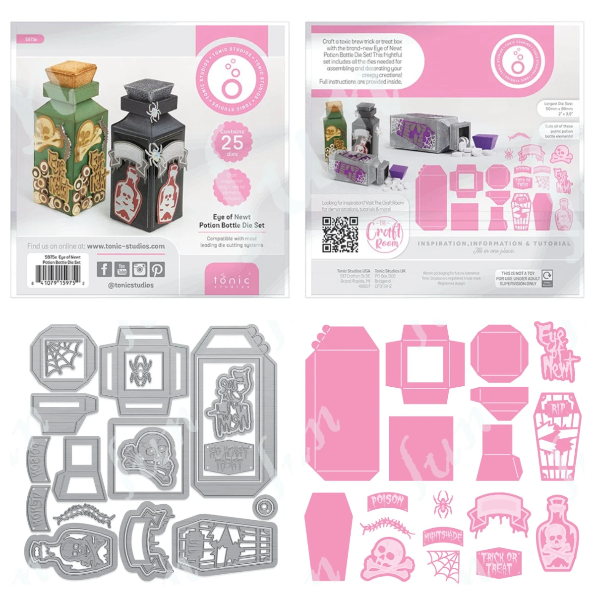 Metal Cutting Dies Decoration Scrapbook DIY Paper Card Album Mould Embossing Craft Halloween Eye of Newt Box Die New Arrival
Metal Cutting Dies Decoration Scrapbook DIY Paper Card Album Mould Embossing Craft Halloween Eye of Newt Box Die New Arrival