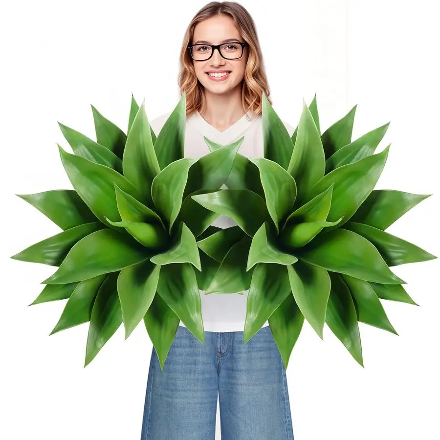 28 Inch Artificial Agave Plants Outdoor Set, Large Fake Plants Indoor for Home Decor, Realistic UV Resistant Faux Succulents Pl
28 Inch Artificial Agave Plants Outdoor Set, Large Fake Plants Indoor for Home Decor, Realistic UV Resistant Faux Succulents Pl