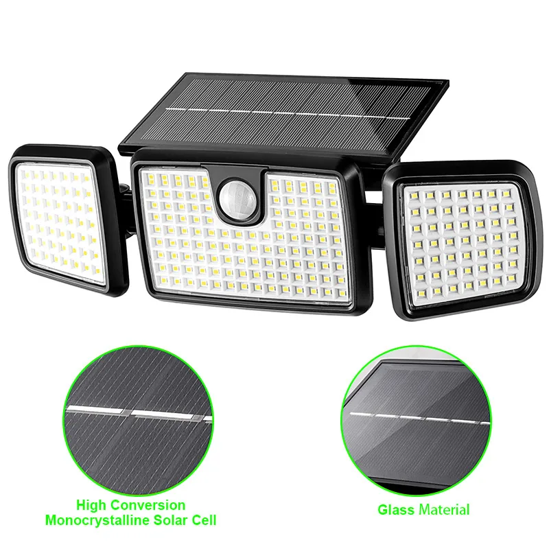 Ennoplus Solar Lights Wall Light 218led IP65 Waterproof Outdoor Indoor Solar Lamp With Adjustable Head Wide Lighting Angle
Ennoplus Solar Lights Wall Light 218led IP65 Waterproof Outdoor Indoor Solar Lamp With Adjustable Head Wide Lighting Angle