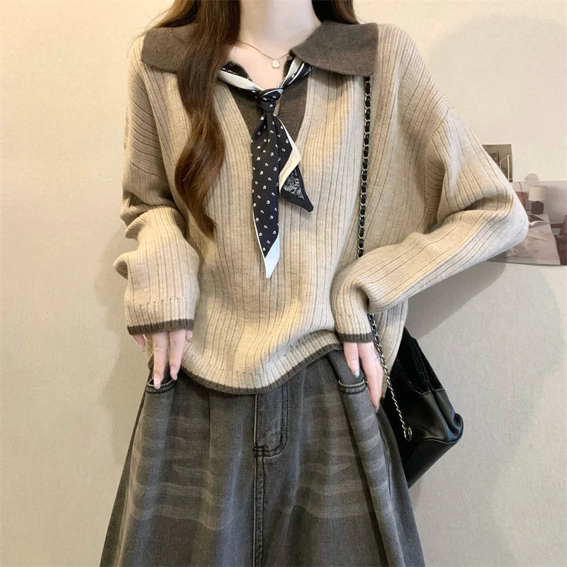 ort Ne Sweater Women's Long Sve Inner Wear Lazy Top Base irt Autumn Winter New Sle Faionable Straight Cut K...
ort Ne Sweater Women's Long Sve Inner Wear Lazy Top Base irt Autumn Winter New Sle Faionable Straight Cut K...