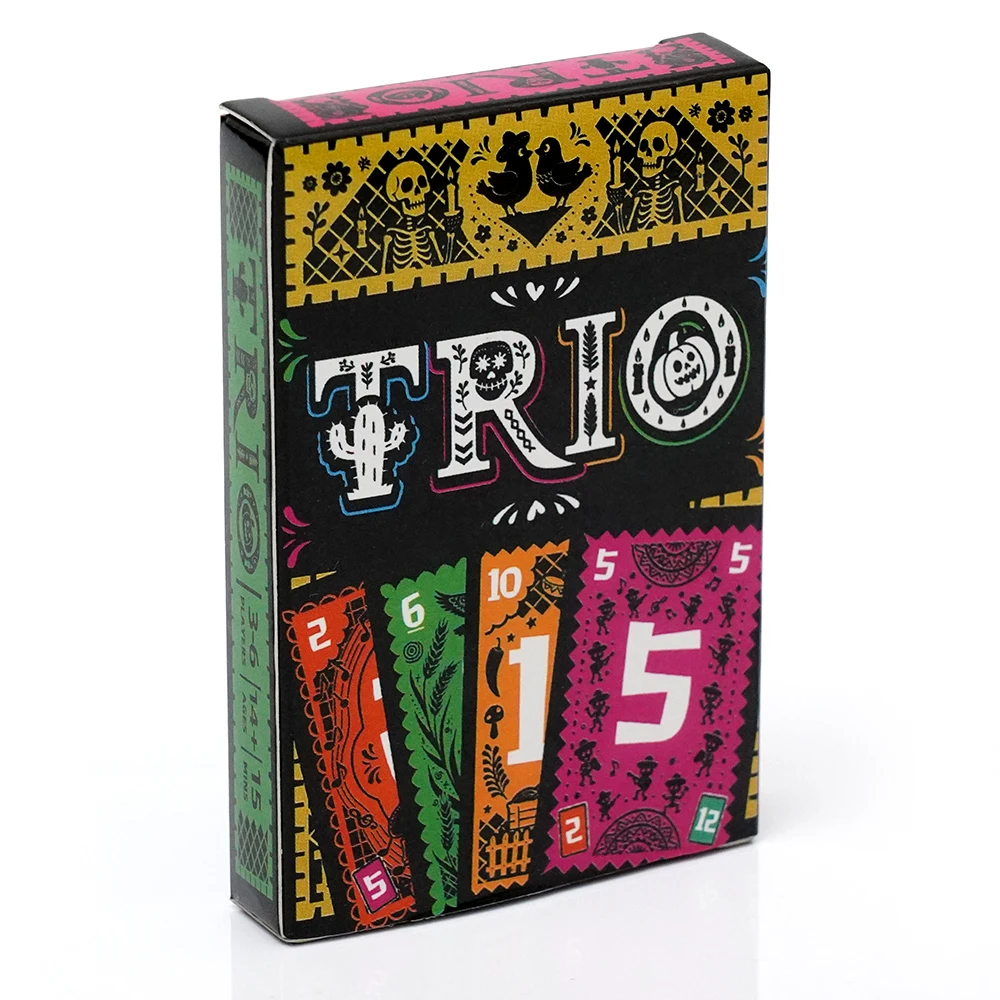 Trio, Family Card Gameon the Recommendation List 2024 Game of the Year, 3-6 Players , Perfect for Party Tiny Box Game
Trio, Family Card Gameon the Recommendation List 2024 Game of the Year, 3-6 Players , Perfect for Party Tiny Box Game