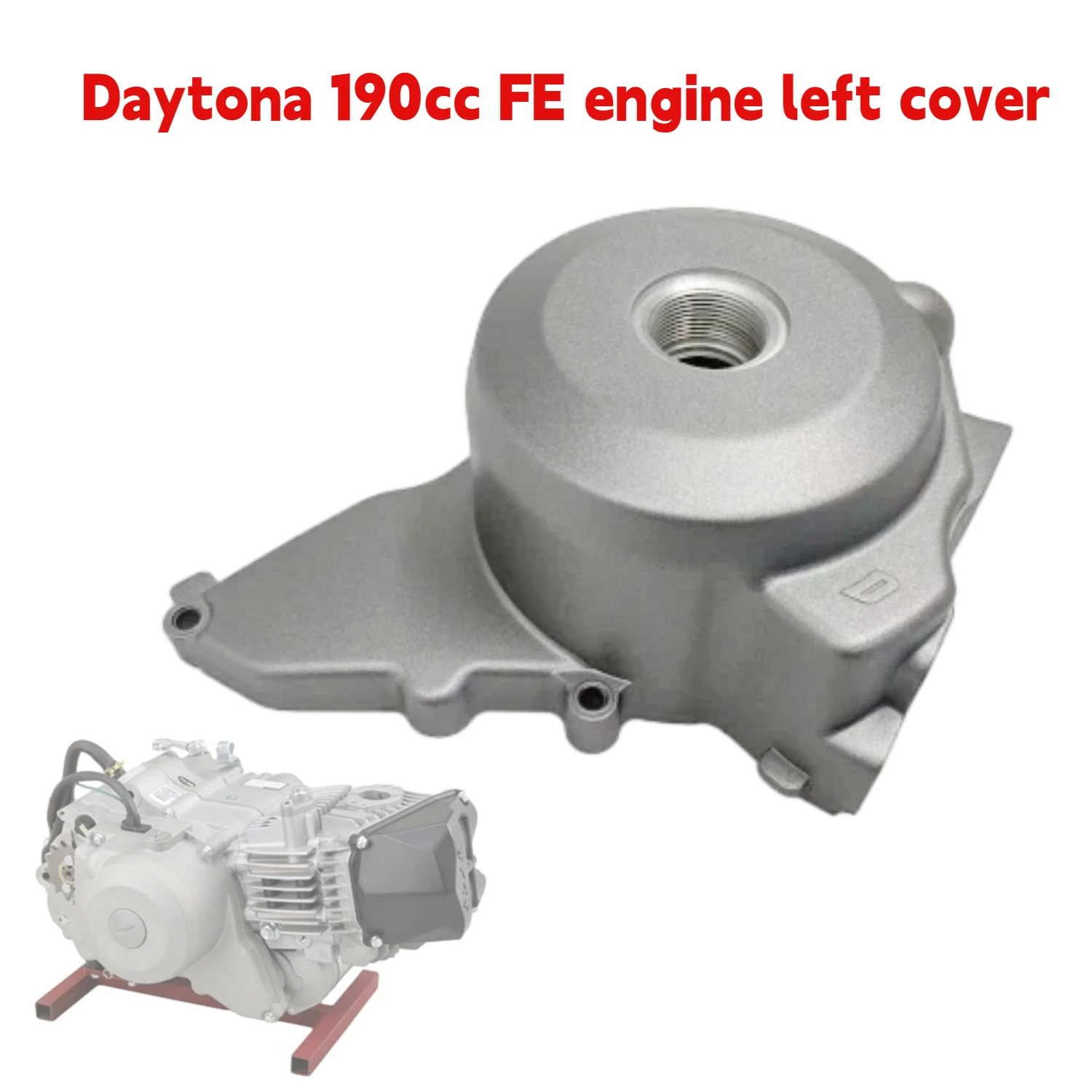 Left Front Side Cover for Daytona Anima 190FE 4V Engine – OEM Replacement Aluminum Alloy Casing for Pit Dirt Bike Electric Start
Left Front Side Cover for Daytona Anima 190FE 4V Engine – OEM Replacement Aluminum Alloy Casing for Pit Dirt Bike Electric Start