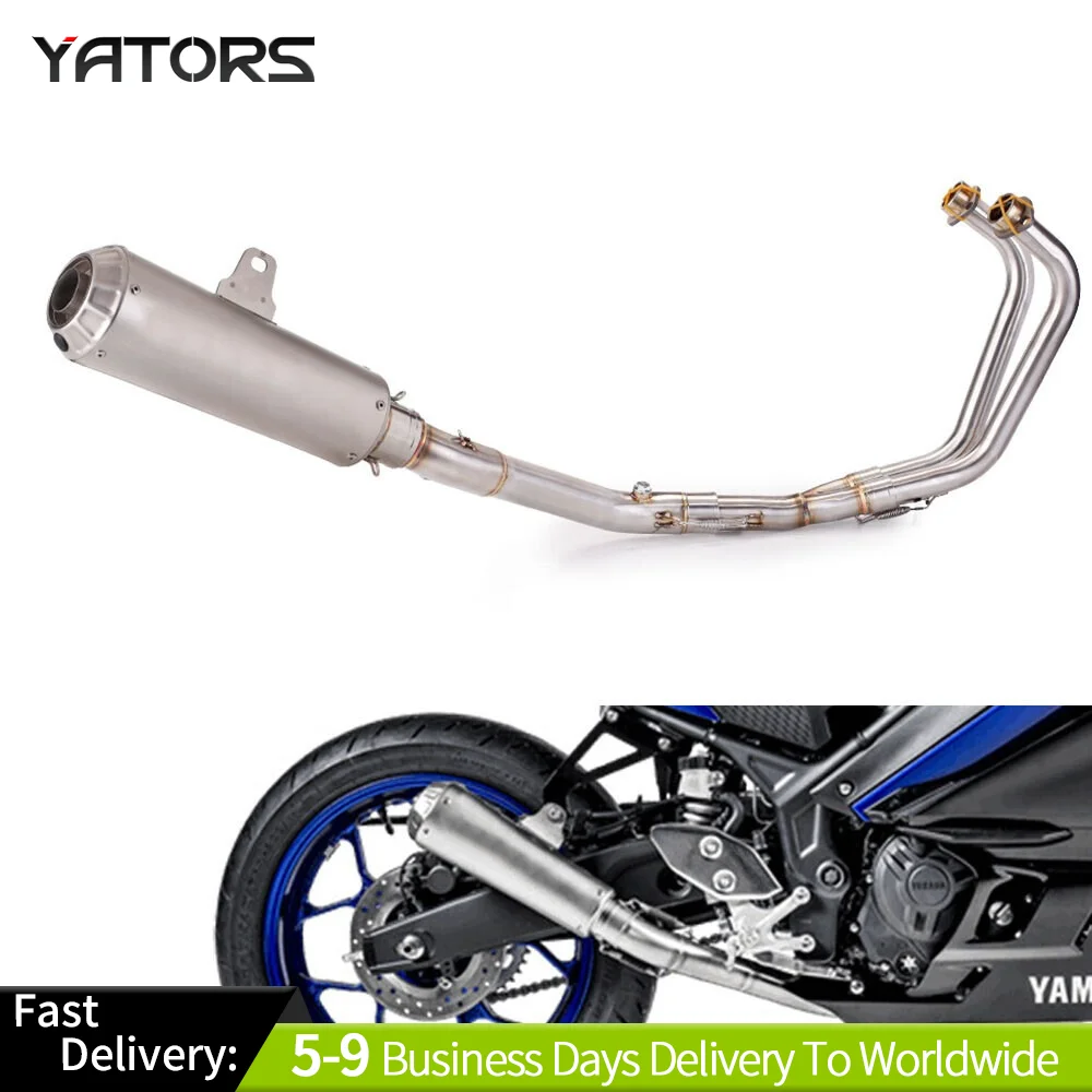 For Yamaha YZF R3 2015-2022 Exhaust System Front Link Pipe Tail Muffler Exhausts Pipes
For Yamaha YZF R3 2015-2022 Exhaust System Front Link Pipe Tail Muffler Exhausts Pipes