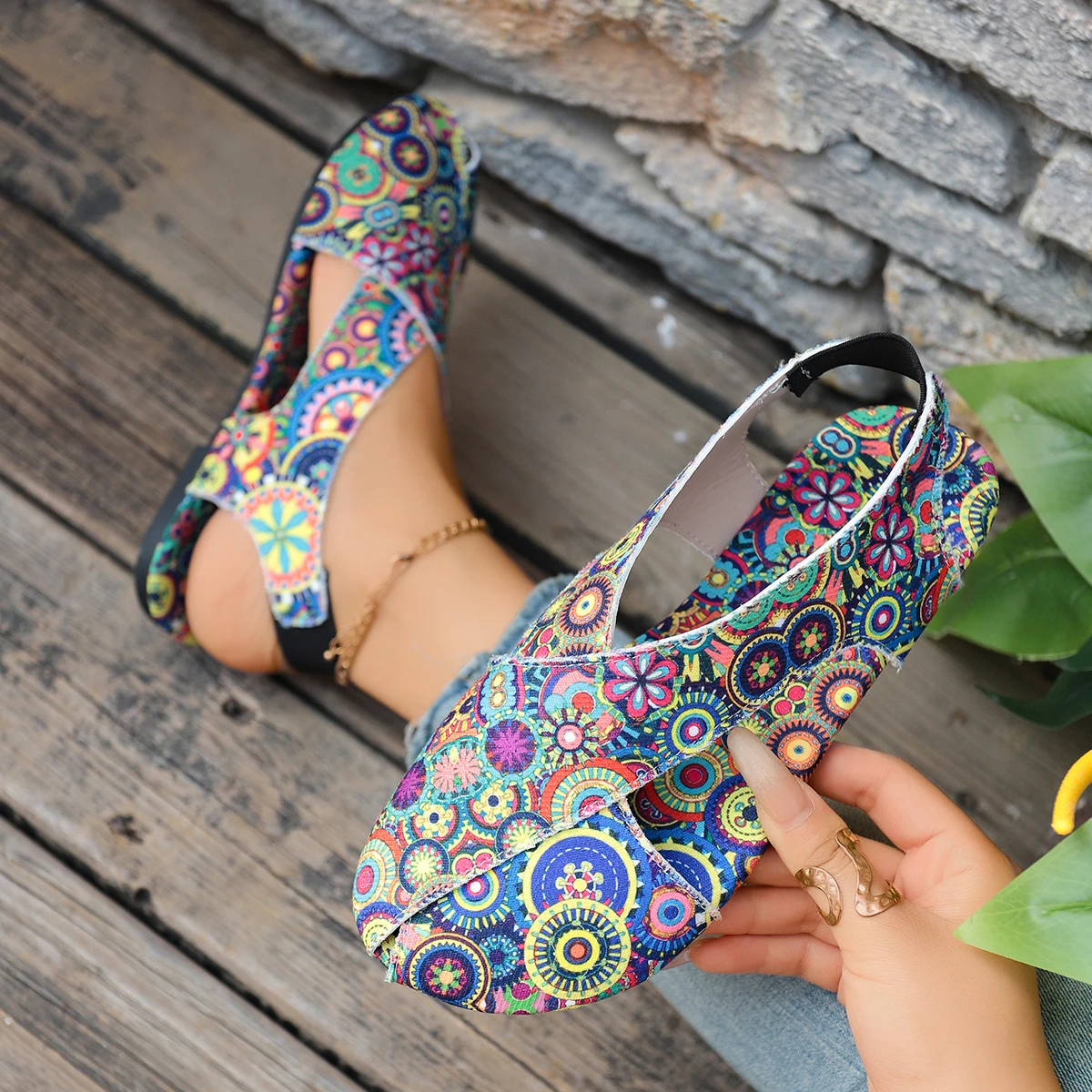 Новинка 2023 года, женские сандалии, модные богемные сандалии на плоской подошве, летняя пляжная обувь высокого качества для женщин, легкая уличная женская обувь
Новинка 2023 года, женские сандалии, модные богемные сандалии на плоской подошве, летняя пляжная обувь высокого качества для женщин, легкая уличная женская обувь