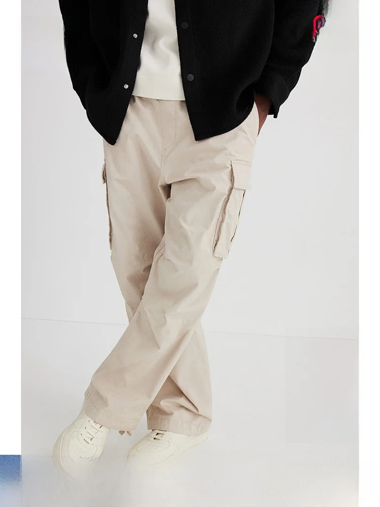 H&M Men's Casual Cotton Elastic Waist Straight Leg Workwear Pants Commuter Long Trousers Spring Seasonal Faion Clothing
H&M Men's Casual Cotton Elastic Waist Straight Leg Workwear Pants Commuter Long Trousers Spring Seasonal Faion Clothing