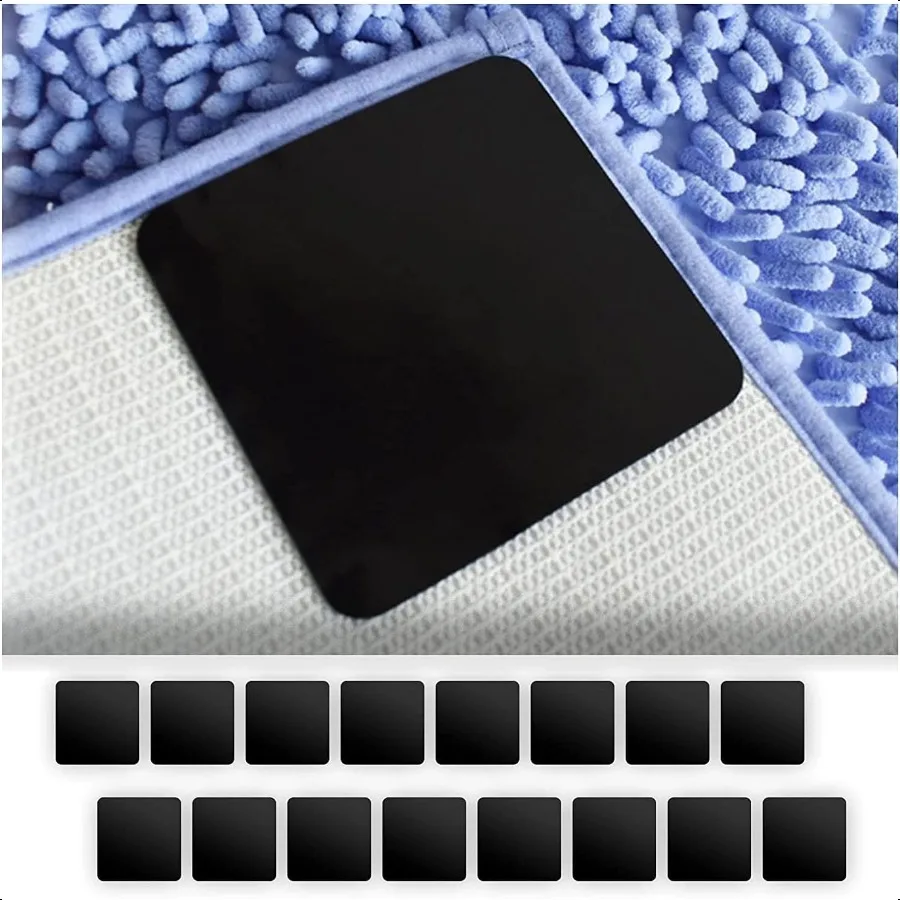 16 PCS Grippers of Rug Pad NonSlip Carpet Gripper for Hardwood Floors and Tile Reusable and Washable Area Carpet Tape DoubleSid
16 PCS Grippers of Rug Pad NonSlip Carpet Gripper for Hardwood Floors and Tile Reusable and Washable Area Carpet Tape DoubleSid
