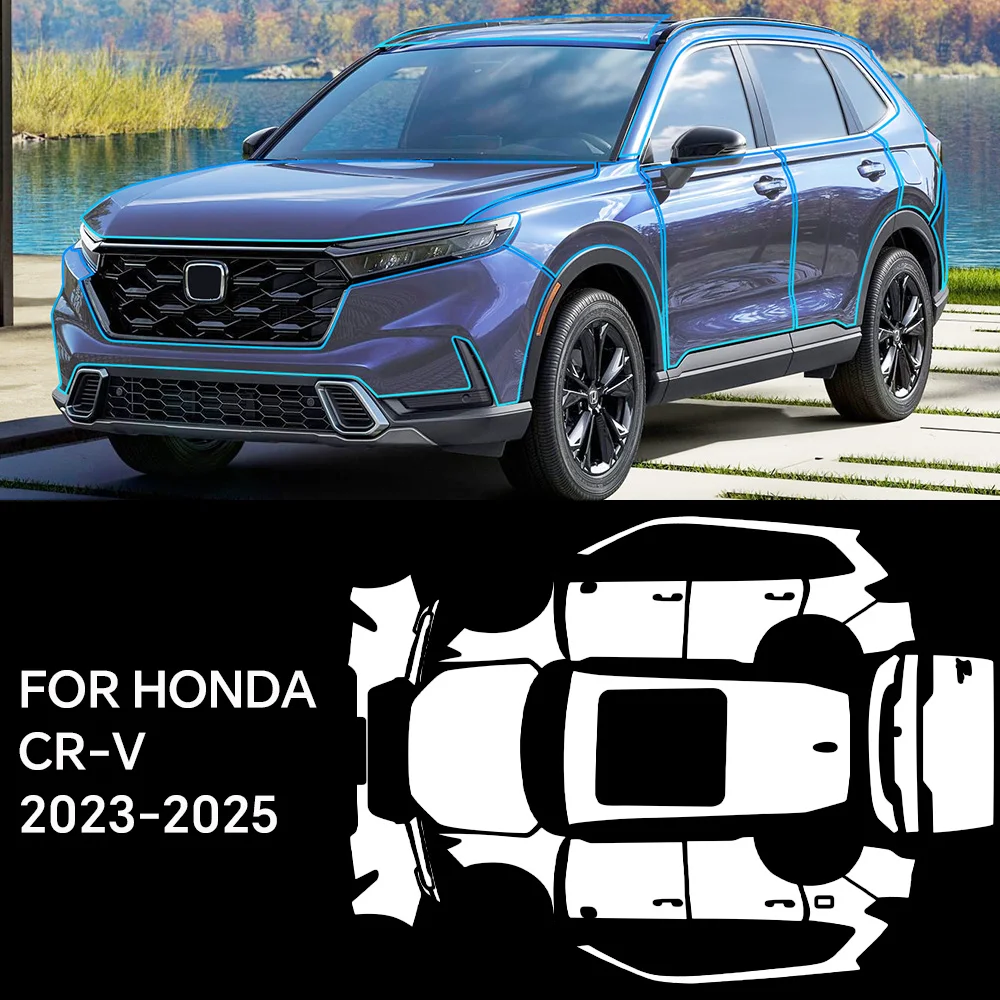 For Honda CRV CR-V 2023-2024 Clear High Gloss TPU PPF Paint Protection Film Self-Healing Scratch Resistant Invisible Car Wrap
For Honda CRV CR-V 2023-2024 Clear High Gloss TPU PPF Paint Protection Film Self-Healing Scratch Resistant Invisible Car Wrap