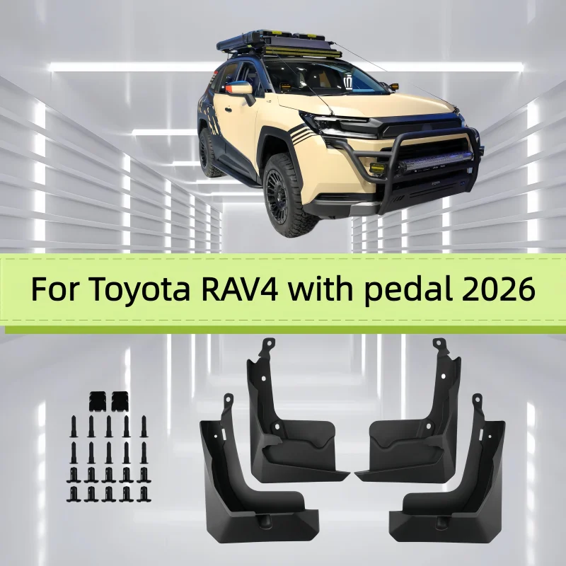 Car Mud Flaps Fender For Toyota RAV4 with pedal 2026 Front And Rear Wheels Mudflaps Splash Guard Protection Accessories
Car Mud Flaps Fender For Toyota RAV4 with pedal 2026 Front And Rear Wheels Mudflaps Splash Guard Protection Accessories