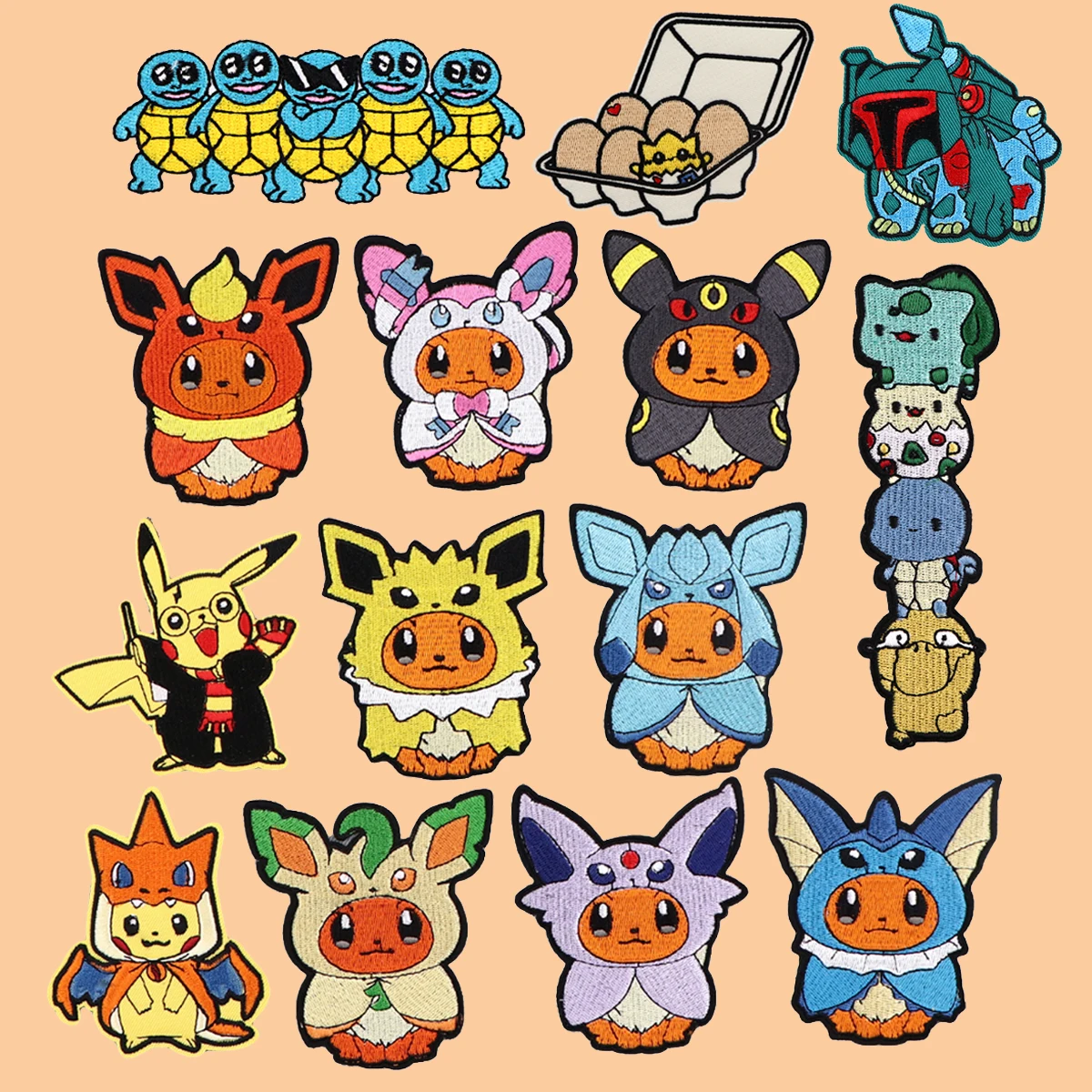 Cartoon Anime Embroidered Patch Iron On Patches For Clothing Thermoadhesive Patches On Clothes DIY Sew Stickers Appliques
Cartoon Anime Embroidered Patch Iron On Patches For Clothing Thermoadhesive Patches On Clothes DIY Sew Stickers Appliques
