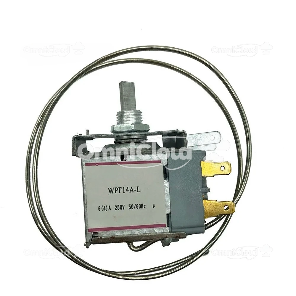 Деталь холодильника, регулятор температуры, датчик, длина зонда 50 см, термостат WPF14A-L
Деталь холодильника, регулятор температуры, датчик, длина зонда 50 см, термостат WPF14A-L