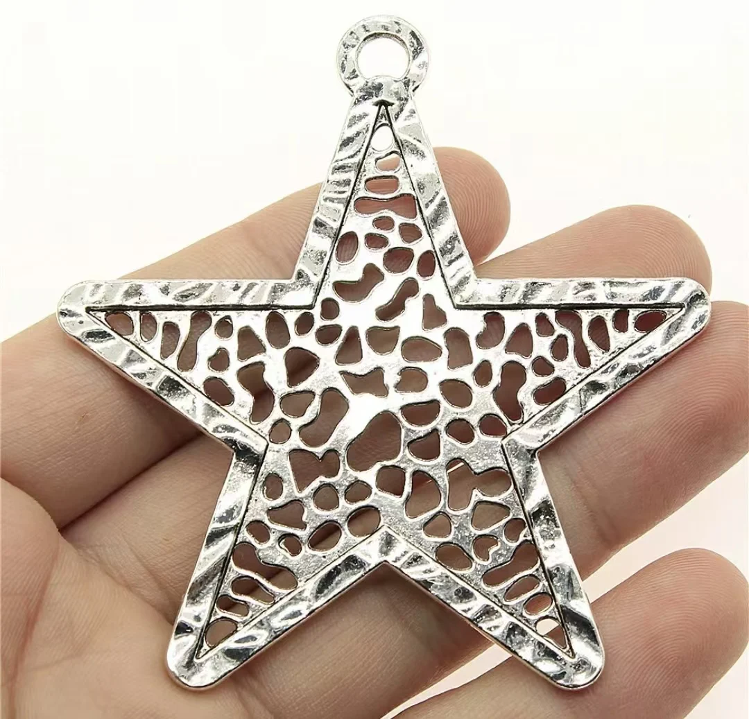 3pcs 74x70mm Zinc alloy metal tibetan silver plated charm T0279 for jewelry making
3pcs 74x70mm Zinc alloy metal tibetan silver plated charm T0279 for jewelry making