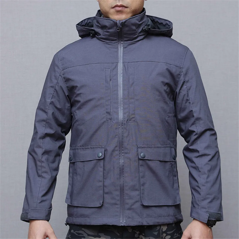 Tactical Waterproof Wear Resistant Windbreaker Coat Hunting Camouflage Tops US Men's Hiking Hooded Multi Pocket Uniform Jacket
Tactical Waterproof Wear Resistant Windbreaker Coat Hunting Camouflage Tops US Men's Hiking Hooded Multi Pocket Uniform Jacket