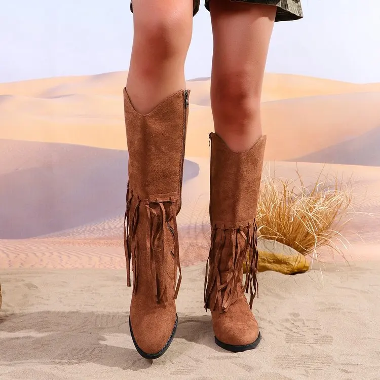 Women's Boots 2025 Autumn New Fashion High-pill Pointed Toe Striped Striped Decorative Zipper Women's Boots Zapatos De Mujer
Women's Boots 2025 Autumn New Fashion High-pill Pointed Toe Striped Striped Decorative Zipper Women's Boots Zapatos De Mujer