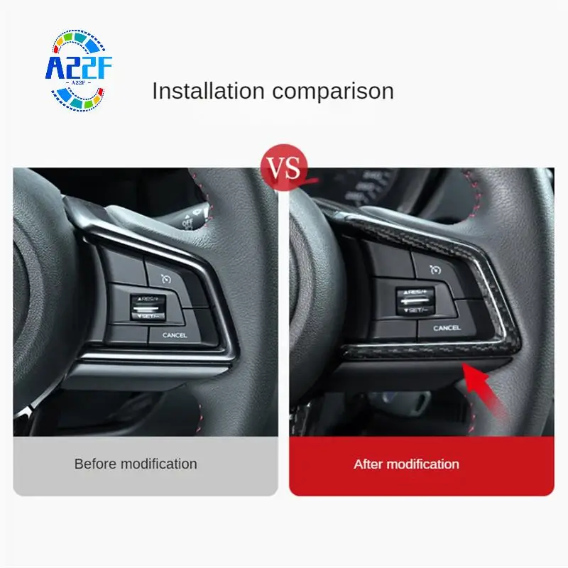 A22F-Real Hard Carbon Fiber Car Steering Wheel Button Frame Sticker Interior Trim Cover For Subaru WRX/ WRX STI 2022 2023
A22F-Real Hard Carbon Fiber Car Steering Wheel Button Frame Sticker Interior Trim Cover For Subaru WRX/ WRX STI 2022 2023