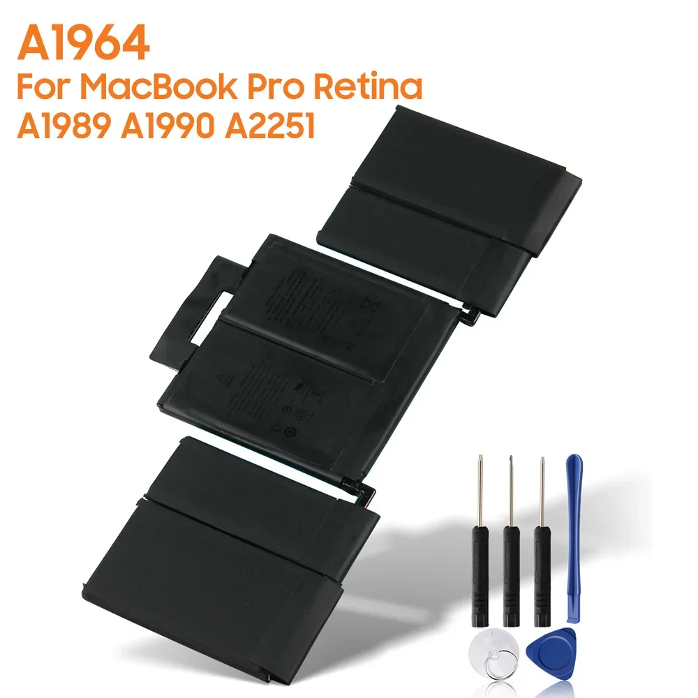 New Replacement Battery A1964 For MacBook Pro Retina A1989 A1990 A2251 Rechargeable Batteries 5086mAh High Capacity
New Replacement Battery A1964 For MacBook Pro Retina A1989 A1990 A2251 Rechargeable Batteries 5086mAh High Capacity
