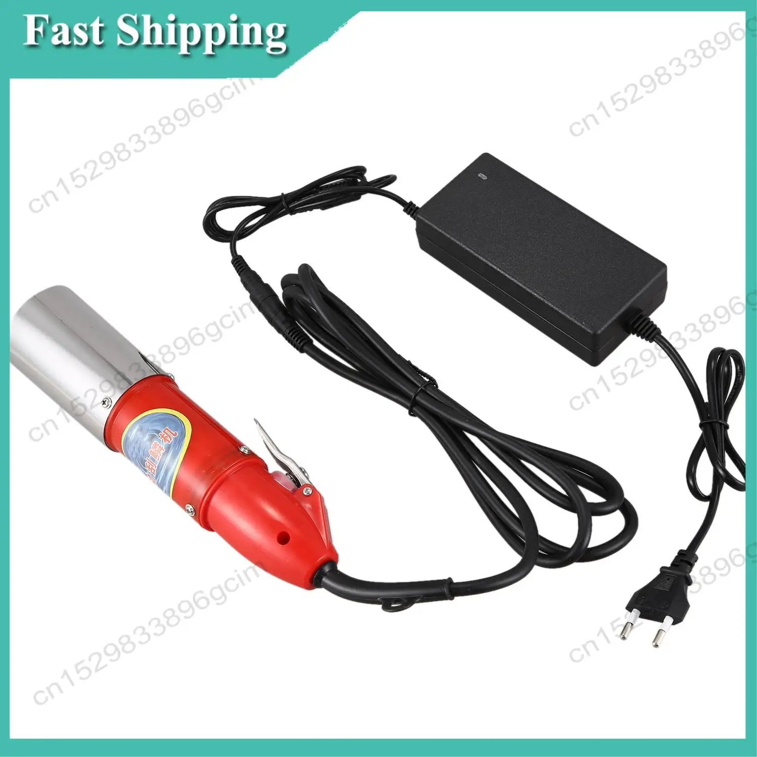 -BABQ 120W Waterproof Electric Fish Scale Scraper Fishing Scalers Clean Easy Fish Stripper Remover Cleaner Tool Charging Adapter
-BABQ 120W Waterproof Electric Fish Scale Scraper Fishing Scalers Clean Easy Fish Stripper Remover Cleaner Tool Charging Adapter