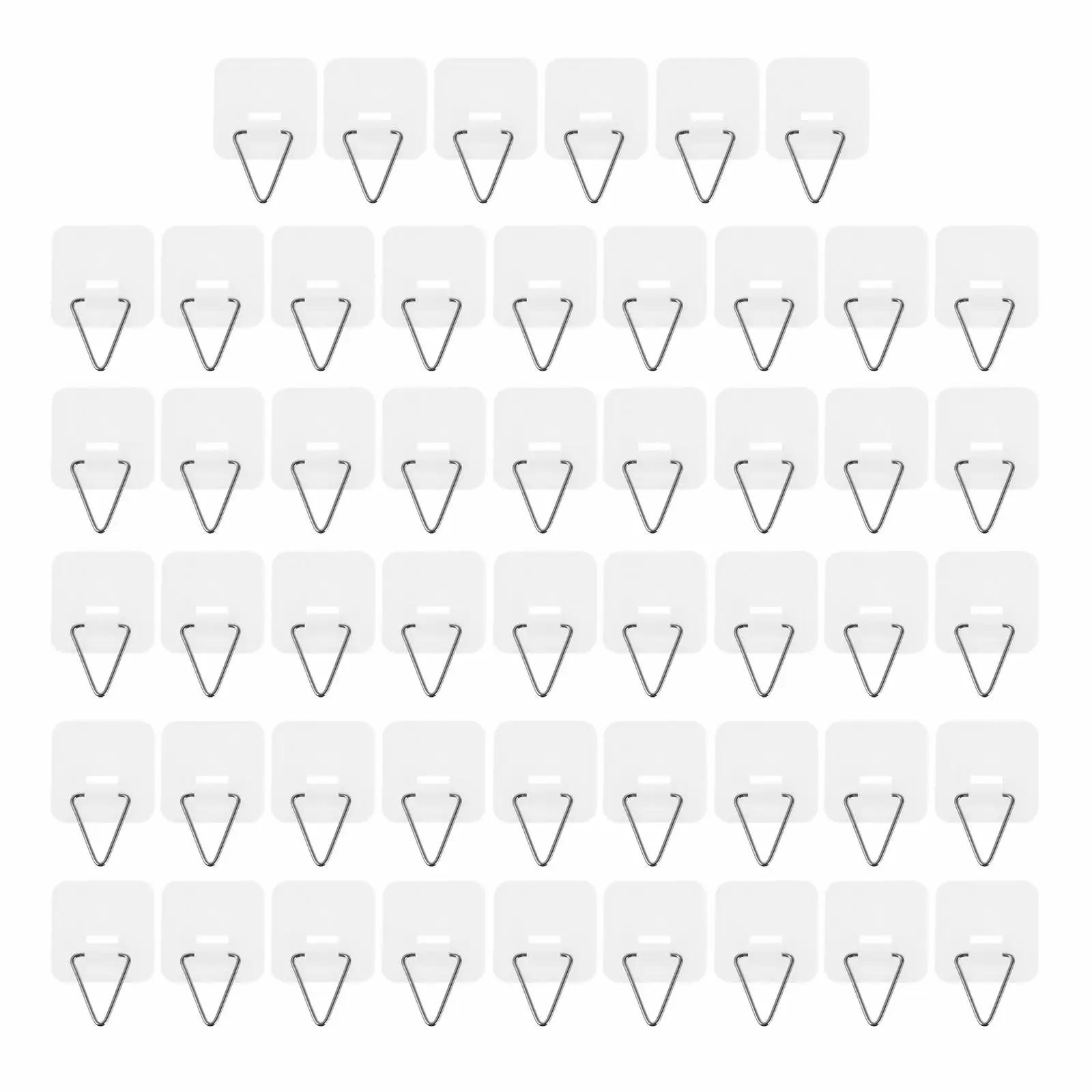50 Pcs Multifunctional Hooks Plastic Adhesive Wall Mount Plate Kitchen Storage Invisible Reusable Hanger
50 Pcs Multifunctional Hooks Plastic Adhesive Wall Mount Plate Kitchen Storage Invisible Reusable Hanger