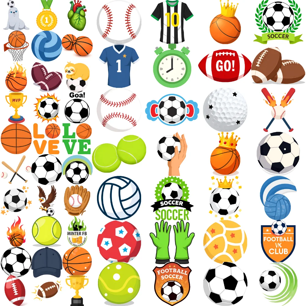 63pcs Temporary Tattoo Football Temporary Tattoo Stickers Tennis Ball Soccer Ball Cartoon Volleyball For Girls Children
63pcs Temporary Tattoo Football Temporary Tattoo Stickers Tennis Ball Soccer Ball Cartoon Volleyball For Girls Children