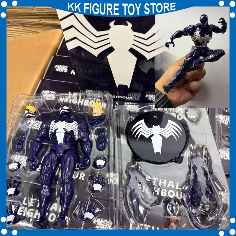 In stock NEW Mess Toys Venom Lethal Neighbor Spider Man Symbiotic Black Suit Messtoys Spiderman Anime Action Figure Model toys
In stock NEW Mess Toys Venom Lethal Neighbor Spider Man Symbiotic Black Suit Messtoys Spiderman Anime Action Figure Model toys