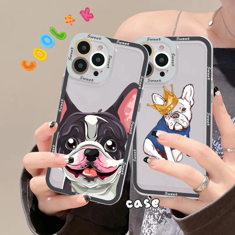 Pug Dog French Bulldog Phone Case for iPhone 11 12 13 Mini Pro Max 14 Pro Max Case shell
Pug Dog French Bulldog Phone Case for iPhone 11 12 13 Mini Pro Max 14 Pro Max Case shell