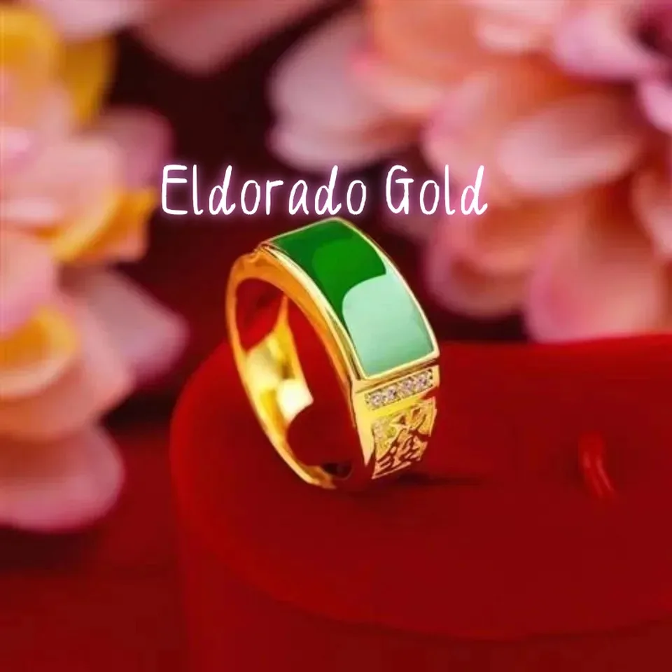 Кольцо из чистого золота 9999 пробы (24 карата) Eldorado Gold, инкрустированное натуральным красным кристаллом и гранатом, с регулируемым размером
Кольцо из чистого золота 9999 пробы (24 карата) Eldorado Gold, инкрустированное натуральным красным кристаллом и гранатом, с регулируемым размером