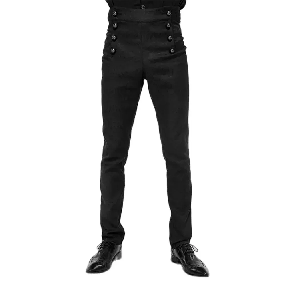 Medieval Steampunk Men Clothing Vintage Victorian Pants High Waist Retro Cosplay Costumes Casual Trousers Halloween Dress Up
Medieval Steampunk Men Clothing Vintage Victorian Pants High Waist Retro Cosplay Costumes Casual Trousers Halloween Dress Up