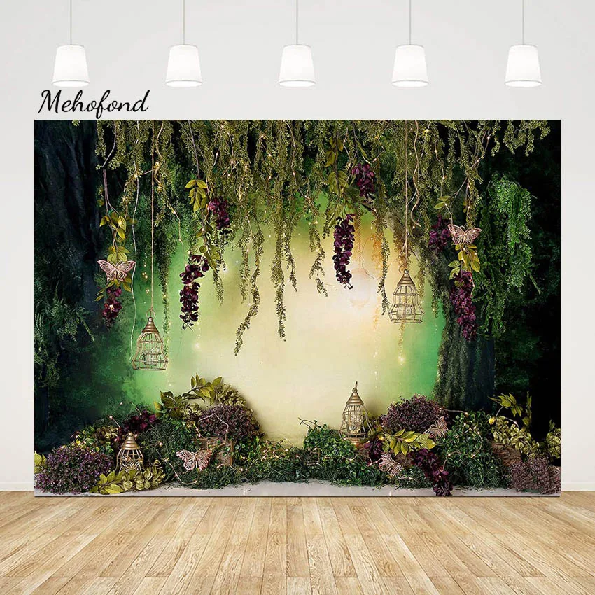 Mehofond Spring Wonderland Sceney Floral Forest Butterfly Backdrop Baby Birthday Party Photography Background For Photo Studio
Mehofond Spring Wonderland Sceney Floral Forest Butterfly Backdrop Baby Birthday Party Photography Background For Photo Studio