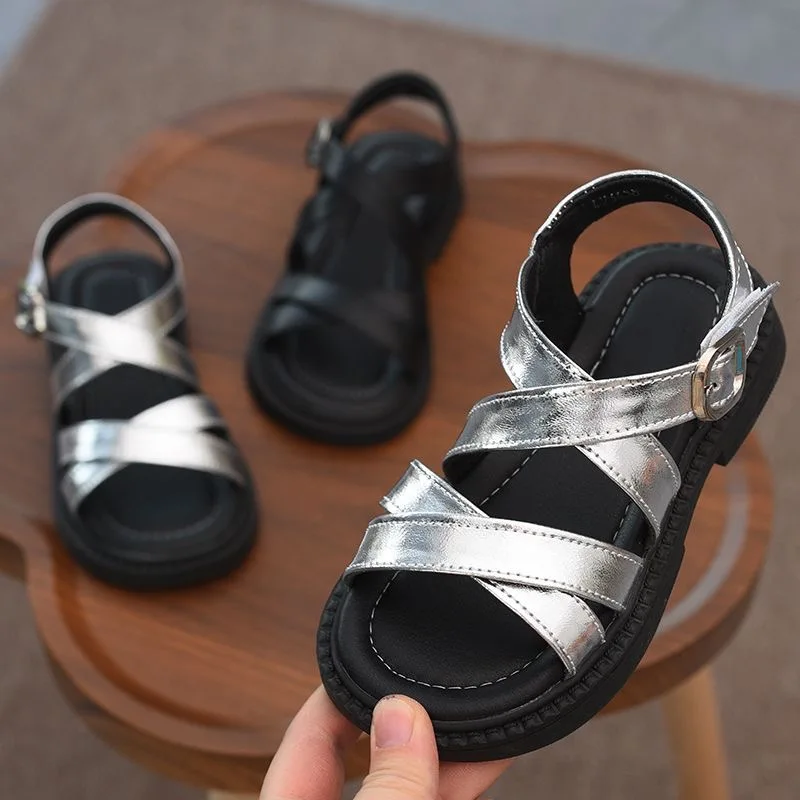 Girls' Shoes Children's Roman Sandals 2025 Summer New Soft Soled Children's Shoes Little Girls Open Toe Sandals Casual Shoes
Girls' Shoes Children's Roman Sandals 2025 Summer New Soft Soled Children's Shoes Little Girls Open Toe Sandals Casual Shoes