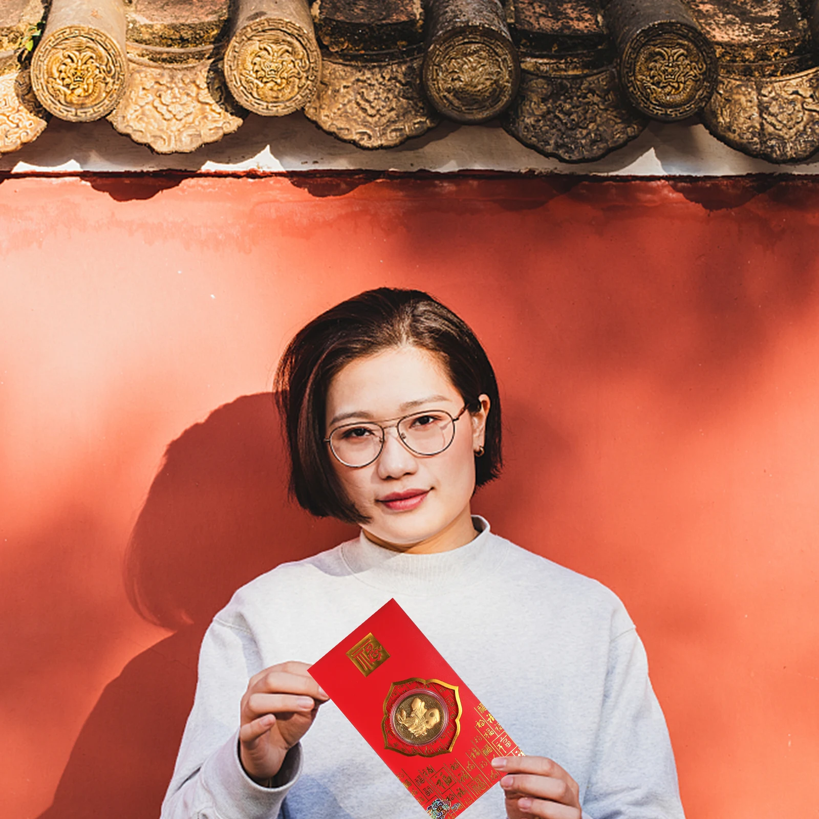 5pcs Year of the Dragon Red Envelope Chinese Style Festival Paper Envelopes Cute Spring New Year Gift Packets Lucky for Friends
5pcs Year of the Dragon Red Envelope Chinese Style Festival Paper Envelopes Cute Spring New Year Gift Packets Lucky for Friends