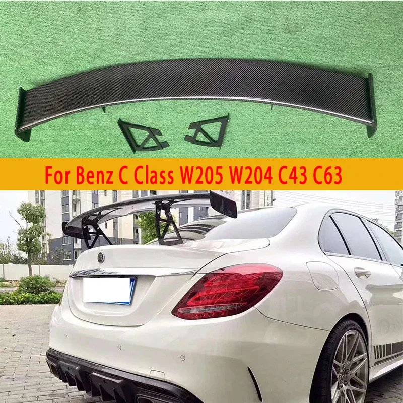 For Mercedes Benz C Class W205 W204 C43 C63 Carbon Fiber Tail fins Rear Trunk Spoiler Guide Wing Rear Wing Car Accessories
For Mercedes Benz C Class W205 W204 C43 C63 Carbon Fiber Tail fins Rear Trunk Spoiler Guide Wing Rear Wing Car Accessories