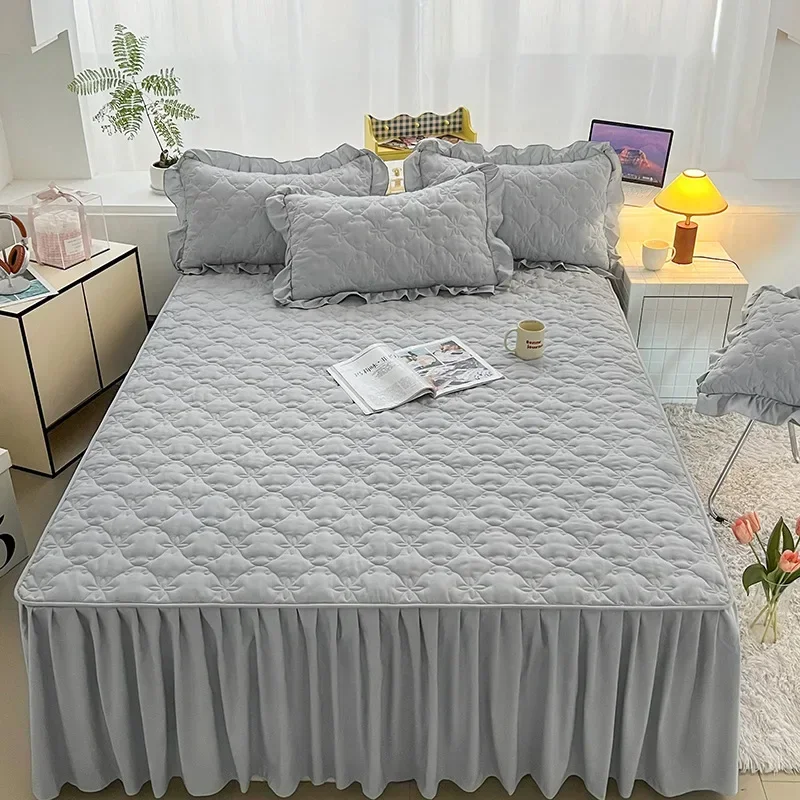 2024 new padded thickened bed skirt single piece non-slip bed cover protective cover Korean lace bed skirt machine washable
2024 new padded thickened bed skirt single piece non-slip bed cover protective cover Korean lace bed skirt machine washable