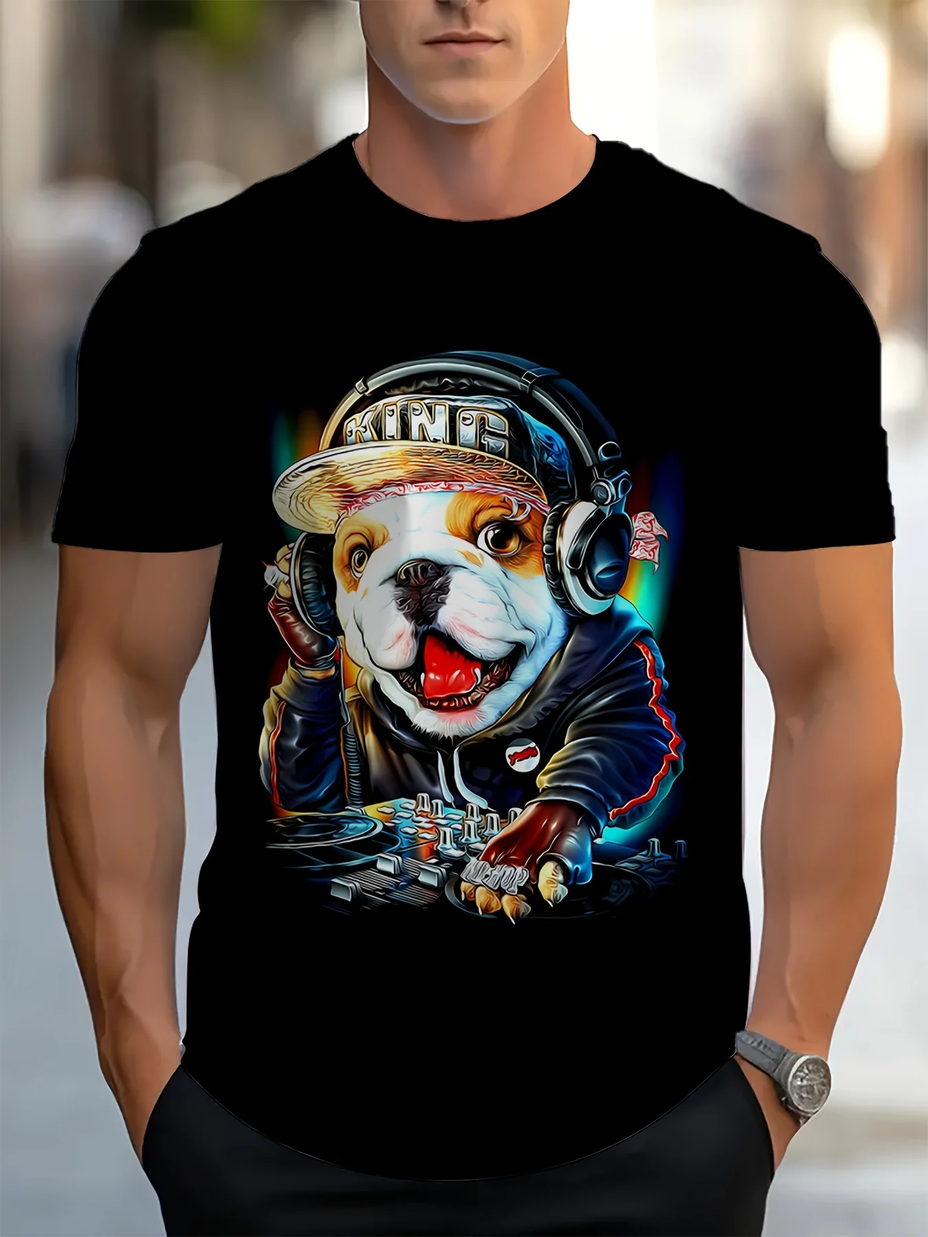 Men's 3D Printed Soft Casual T-Shirt Breathable and Lightweight Outdoor Activities Crew Neck T-Shirt Casual Style
Men's 3D Printed Soft Casual T-Shirt Breathable and Lightweight Outdoor Activities Crew Neck T-Shirt Casual Style