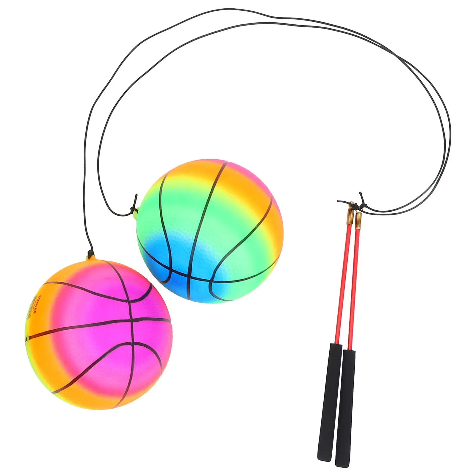 Square Dance Fitness Ball 2 Sets Rainbow Balls Kids Gymnastics Equipment Connection Ball Cordless Jump Weighted Flow Rope Smart
Square Dance Fitness Ball 2 Sets Rainbow Balls Kids Gymnastics Equipment Connection Ball Cordless Jump Weighted Flow Rope Smart