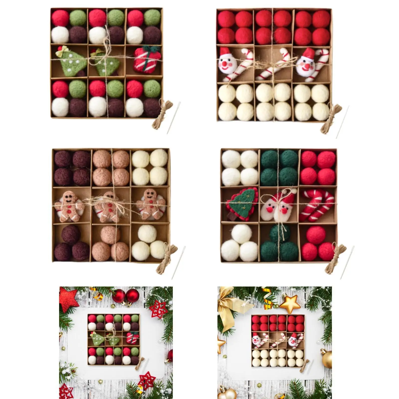 DIY Christmas Felt Ball Garland Set Felt Banner Cute Decorative Xmas Decor for Door Bedroom Fireplace
DIY Christmas Felt Ball Garland Set Felt Banner Cute Decorative Xmas Decor for Door Bedroom Fireplace