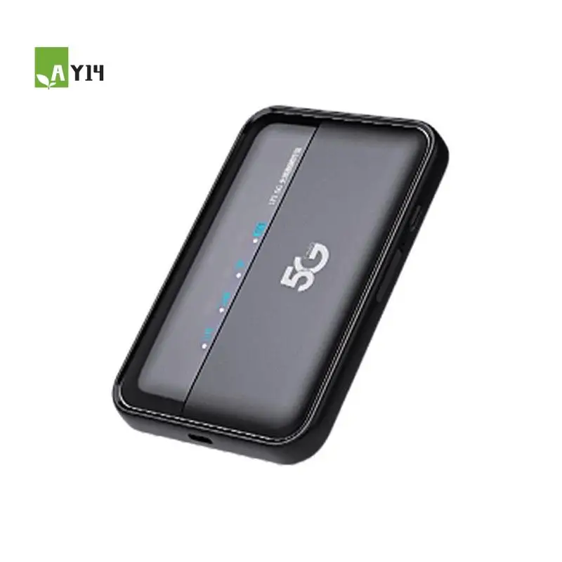 AY14 -5G Router 600Mbps MIFI Modem Mobile Hotspot M3A Light With SIM Card Slot 10000Mah Wireless WIFI6 Router
AY14 -5G Router 600Mbps MIFI Modem Mobile Hotspot M3A Light With SIM Card Slot 10000Mah Wireless WIFI6 Router