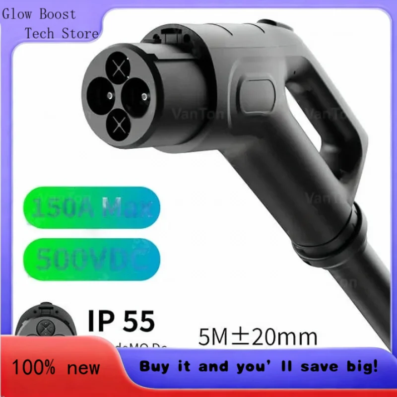 Glow VanTon CHAdeMO Plug 40A 60A 80A 125A 250A 1000V 6 Fast Charging CHAdeMO Station
Glow VanTon CHAdeMO Plug 40A 60A 80A 125A 250A 1000V 6 Fast Charging CHAdeMO Station