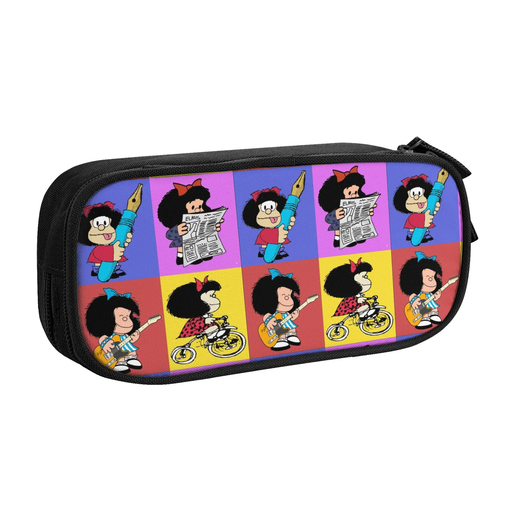 M-Mafaldas Pencil Case Lovely Pen Bags for Student Big Capacity School Supplies Zipper Pencilcases
M-Mafaldas Pencil Case Lovely Pen Bags for Student Big Capacity School Supplies Zipper Pencilcases