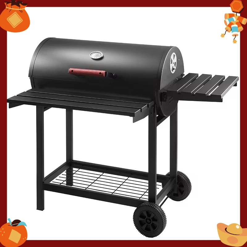 Outdoor Charcoal Grill BBQ Smoker Picnic Camping Patio Backyard Cooking Family 5 Person Grill Stove Patio Garden with Wheel
Outdoor Charcoal Grill BBQ Smoker Picnic Camping Patio Backyard Cooking Family 5 Person Grill Stove Patio Garden with Wheel